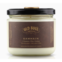 Samhain - 12 oz Soy Candle - Halloween Folklore Inspired Samhain - 12 oz Soy Candle - Halloween Folklore Inspired