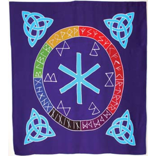 Rune Mother Altar Cloth or Scarf 36" x 36"