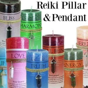 Reiki Charged Pillar & Pendant