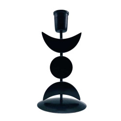 7" Triple Moon Candle Holder