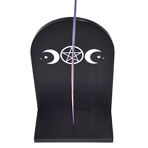 7 1/4" Triple Moon Incense Burner