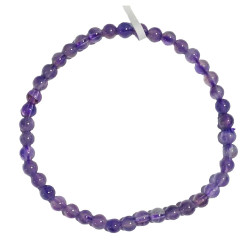 Amethyst 4mm Bracelet