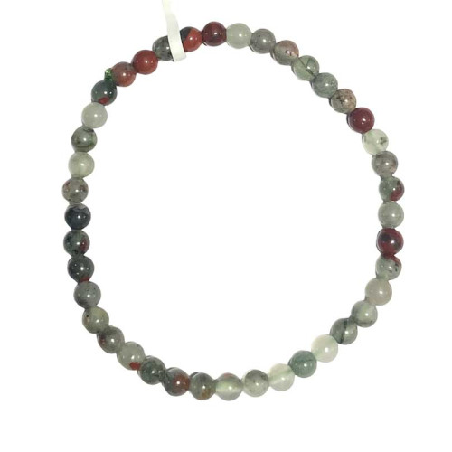 Bloodstone 4mm Bracelet
