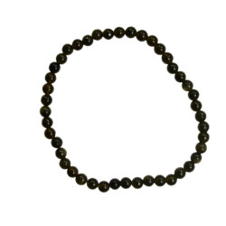 Black Obsidian 4mm Bracelet
