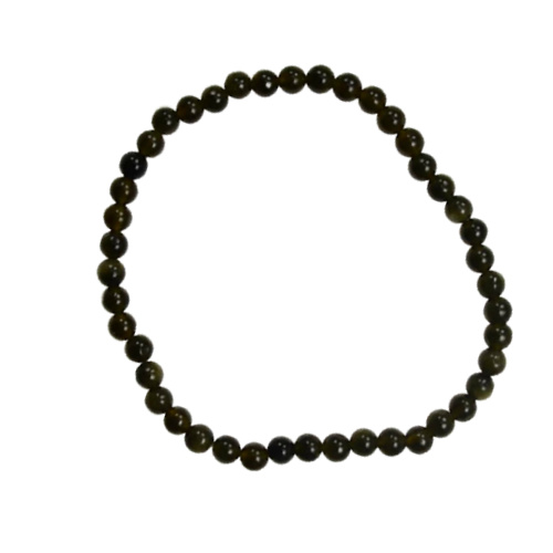 Black Obsidian 4mm Bracelet