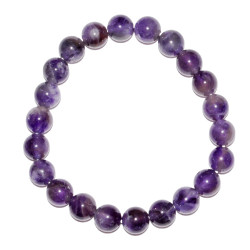 Amethyst 8-10mm Bracelet