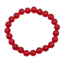 Red Jade 8mm Bracelet