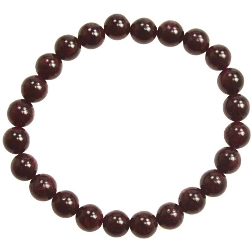 Garnet 8mm Bracelet