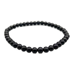 Black Tourmaline 4mm Bracelet