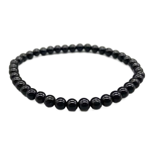 Black Tourmaline 4mm Bracelet