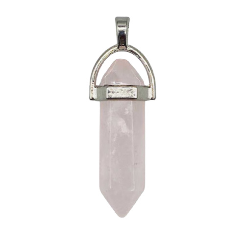 Rose Quartz Double Terminated Pendant