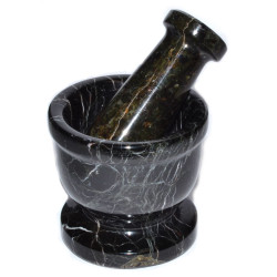 Black Zebra 2 1/2" Mortar and Pestle Set