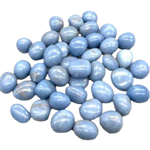 1 lb Angelite Tumbled Stones