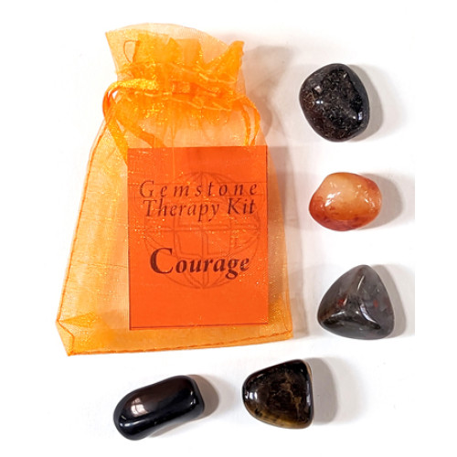 Courage gemstone therapy